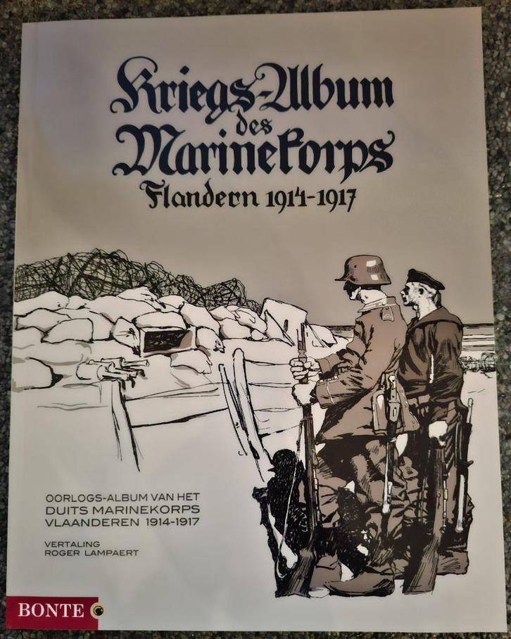 Kriegs-album des Marinekorps Flandern 1914-1917 (Nieuw), Verzamelen, Militaria | Tweede Wereldoorlog, Landmacht, Boek of Tijdschrift