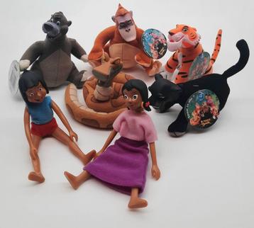 Jungle Book complete set van 7 poppen AH 2007 beschikbaar voor biedingen