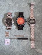 Addiesdive & 2 Quartz Horloges - ZGAN, Overige merken, Staal, Staal, Polshorloge