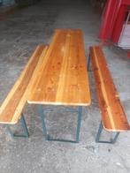 Picknick  bier tafels, Tuin en Terras, Picknicktafels, Ophalen, Rechthoekig, Hout