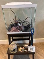 Superfish Aquarium wit met lamp, pomp, verwarming en meer, Dieren en Toebehoren, Vissen | Aquaria en Toebehoren, Ophalen, Zo goed als nieuw