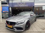 Mercedes C-klasse AMG 63 S Edition 1 goed onderhouden, Achterwielaandrijving, Gebruikt, Bedrijf, LED verlichting