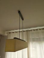 Moderne hanglamp met stoffen kap, Ophalen, Zo goed als nieuw, Metaal, Modern