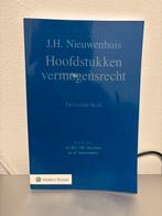 Hoofdstukken vermogensrecht - Nieuwenhuis, Boeken, Ophalen of Verzenden, Gamma, Gelezen, HBO