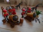 playmobil zuidelijke leger soldaten zuidelijken artillerie, Ophalen, Gebruikt