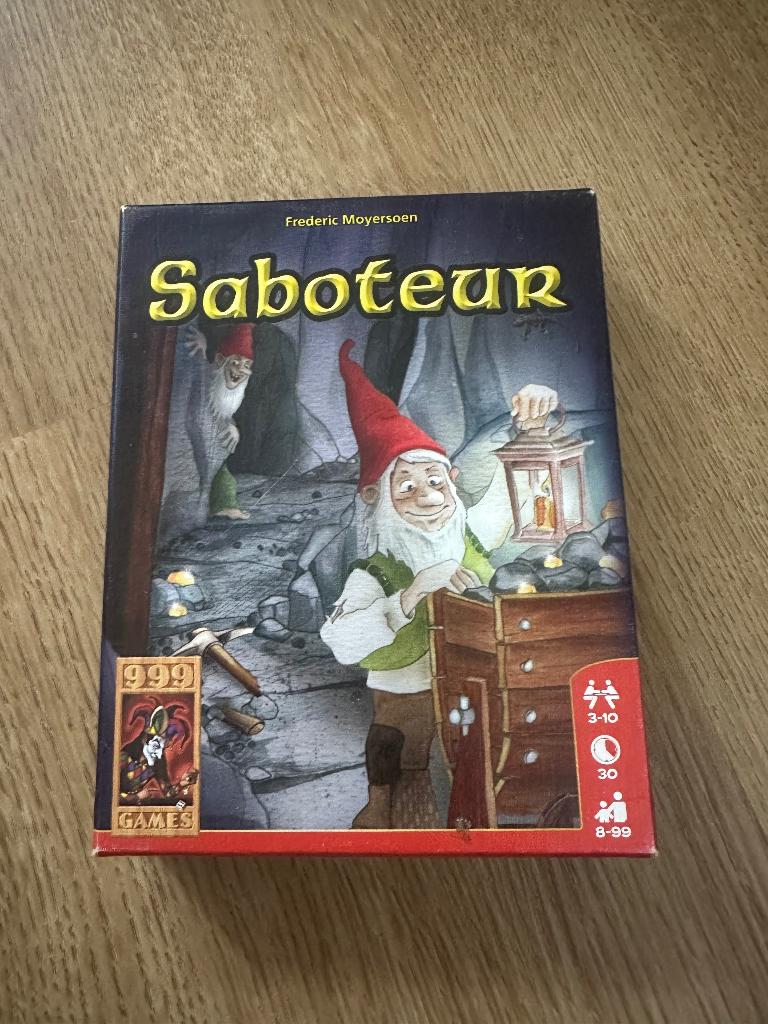 Spel saboteur, Vijf spelers of meer, Ophalen of Verzenden, Zo goed als nieuw, 999 Games