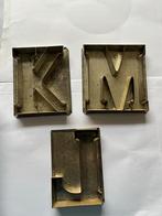 Oude Chocoladeletter Vorm, Ophalen, Gebruikt