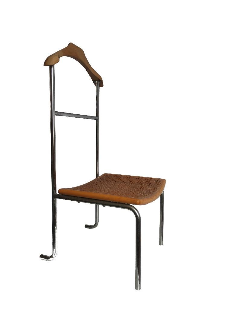 Geweldige vintage bauhaus Marcel Breuer valetstand dressboy, Ophalen, Gebruikt, Minder dan 100 cm, Metaal