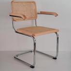 Thonet stijl Cesca Breuer buisframe webbing stoel - Nieuw, Huis en Inrichting, Stoelen, Bauhaus, Bruin, Nieuw, Ophalen of Verzenden