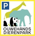 *** Tickets Ouwehands Dierenpark + tip gratis Parkeren ***, Eén persoon
