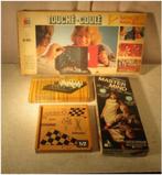 4 prima Gezelschapspellen - Zeeslag - Schaak - Domino, Hobby en Vrije tijd, Gezelschapsspellen | Bordspellen, Ophalen of Verzenden