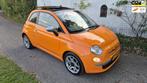 Fiat 500 0.9 TwinAir Lounge PANORAMA/leer, Auto's, Voorwielaandrijving, Euro 5, 86 pk, Gebruikt