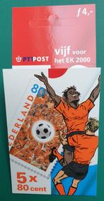 Nederland 2000, PB 60 "vijf voor het EK 2000" voetballen, Postzegels en Munten, Postzegels | Nederland, Na 1940, Ophalen of Verzenden