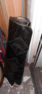 Aangebroken rol dakleer., Doe-het-zelf en Verbouw, Dakpannen en Dakbedekking, Ophalen, Overige materialen, Zwart, Zo goed als nieuw