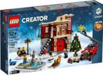 LEGO 10263 Brandweerkazerne winterdorp. Nieuw in doos!, Nieuw, Complete set, Ophalen of Verzenden, Lego