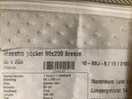 Matras, Ophalen, 90 cm, Eenpersoons, Zo goed als nieuw