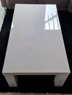 Salontafel hoogglans wit, 50 tot 100 cm, Minder dan 50 cm, Gebruikt, Ophalen