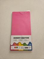 38x Hobbykarton, 5 kleuren (27x13,5cm), Ophalen of Verzenden, Nieuw, Materiaal