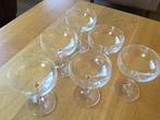 Zes dessertglazen, Verzamelen, Ophalen of Verzenden, Zo goed als nieuw, Overige typen