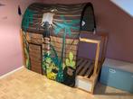 Ikea Kura kinderbed / keerbed / half hoogslaper + bedtent, Kinderen en Baby's, Kinderkamer | Stapelbedden en Hoogslapers, Ophalen