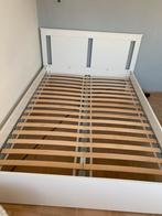 Ikea bed wit 140x200, Huis en Inrichting, Slaapkamer | Bedden, 140 cm, Wit, Zo goed als nieuw, Hout