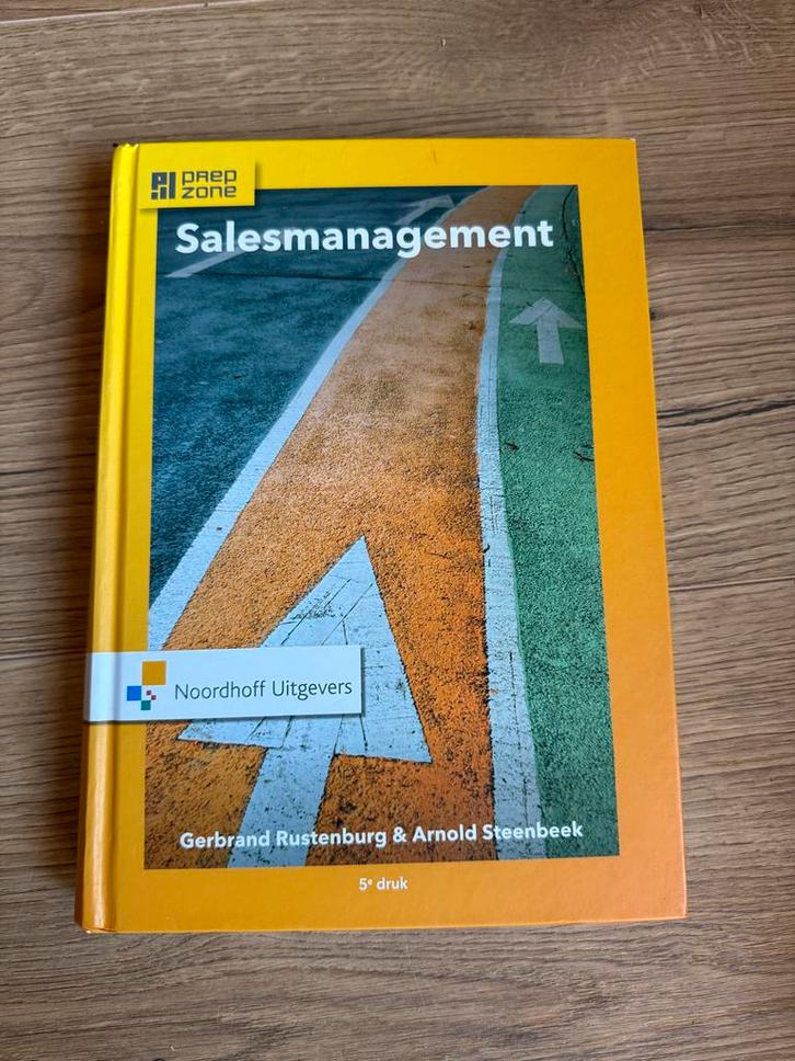 Salesmanagement - Rustenburg & Steenbeek - Nieuw, Boeken, Economie, Management en Marketing, Zo goed als nieuw, Management, Ophalen of Verzenden