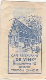 De Vink Biltsestraatweg Utrecht - PHIA - drink nu joy, Verzamelen, Suikerzakjes, Ophalen of Verzenden