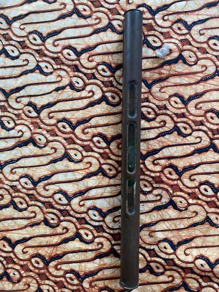 ANTIEKE MESSINGEN WATERPAS (29cm)., Antiek en Kunst, Antiek | Gereedschap en Instrumenten, Ophalen of Verzenden