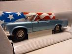 grote Pontiac GTO cabriolet blauw ERTL 1:12 KRD, Ophalen of Verzenden, Gebruikt, 1:9 t/m 1:12, Auto