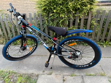 Supersuper Kiyoko Mountainbike 26 inch Zwart Blauw beschikbaar voor biedingen