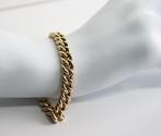 Zware 14 krt gouden armband met gourmetschakels, ., Ophalen of Verzenden, Zo goed als nieuw, .
