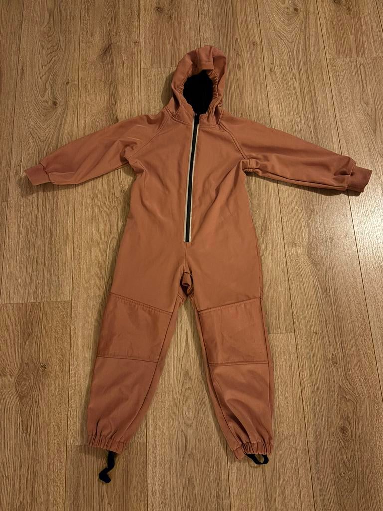 Softshell jumpsuit / speelpak roze 110/116, Kinderen en Baby's, Ophalen, Overige typen, Meisje, Zo goed als nieuw