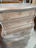 Te koop wit buikkastje origineel, Huis en Inrichting, Kasten | Ladekasten, Zo goed als nieuw, 3 of 4 laden, Minder dan 100 cm