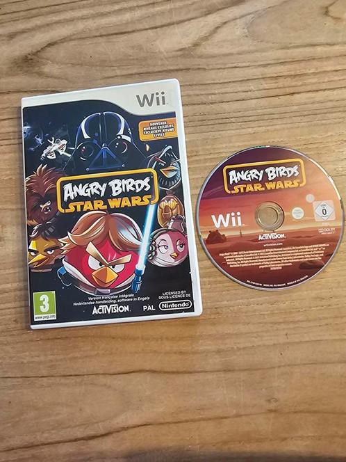 Nintendo Wii Angry Birds Star wars, Spelcomputers en Games, Games | Nintendo Wii, Zo goed als nieuw, 1 speler, Vanaf 3 jaar, Ophalen of Verzenden