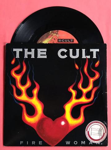 The Cult - Fire woman / Automatic blues (Promo UK*) beschikbaar voor biedingen