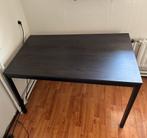 Uitschuiftafel Ikea Vangsta donkerbruin 120/180 x 74, Huis en Inrichting, Tafels | Eettafels, Gebruikt, 150 tot 200 cm, Rechthoekig