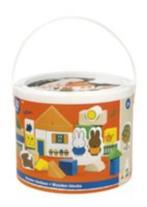 Nijntje blokkenton, houten blokken in opbergton, Info@bambolino.nl, Bambolino Toys, Nieuw, Ontdekken