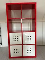 Kallax Ikea kast met opbergbakken, Ophalen, Zo goed als nieuw