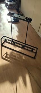 Industriële Eettafellamp 4-lichts + LED, Ophalen, Gebruikt, Metaal, Minder dan 50 cm