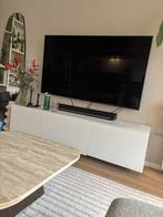 IKEA BESTÅ tv-meubel met deuren – wit – 180 cm, Huis en Inrichting, Ophalen, Gebruikt, 150 tot 200 cm, Minder dan 100 cm