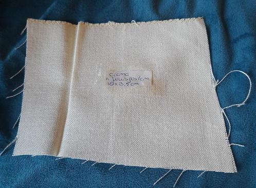 Verschillende stukken kaasdoek (borduurstof) #1, Hobby en Vrije tijd, Borduren en Borduurmachines, Nieuw, Onderdeel of Toebehoren