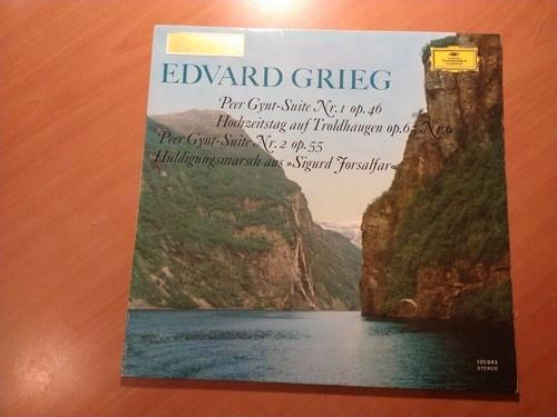 Elpee Edvard Grieg. Peer Gynt-Suite 1 en 2, Cd's en Dvd's, Vinyl | Latin en Salsa, Zo goed als nieuw, 12 inch, Ophalen of Verzenden