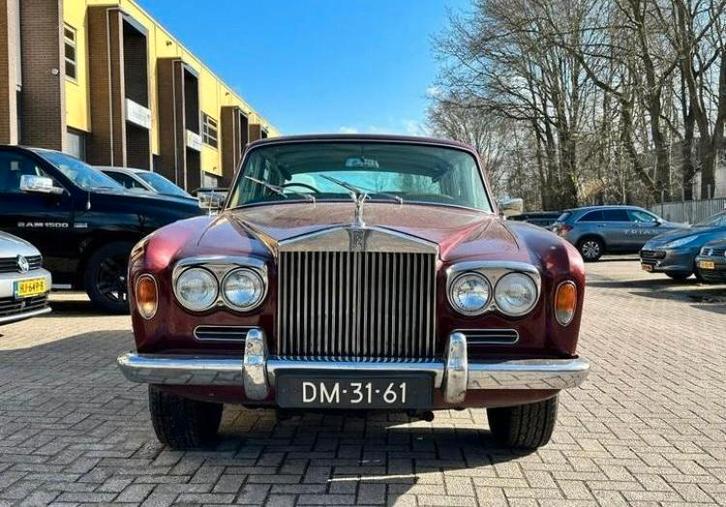 Rolls-Royce Silver Shadow 6.7 AUT 1970 Rood, Auto's, Oldtimers, Particulier, Benzine, Sedan, Automaat, Geïmporteerd, Rood, Ophalen
