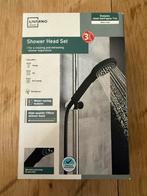Livarno Home Douchekop Set - Mat Zwart, Huis en Inrichting, Badkamer | Badkamermeubels, Ophalen of Verzenden, Nieuw, 25 tot 50 cm