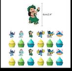 24 cake toppers lilo en stitch, Hobby en Vrije tijd, Taarten en Cupcakes maken, Ophalen, Nieuw, Bakvorm