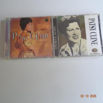 2 cd's van Patsy Cline beschikbaar voor biedingen