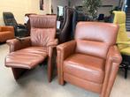 Meubelzorg set sta op stoel plus relax fauteuil, Ophalen of Verzenden, Zo goed als nieuw, Leer, Gratis bezorging regio Utrecht
