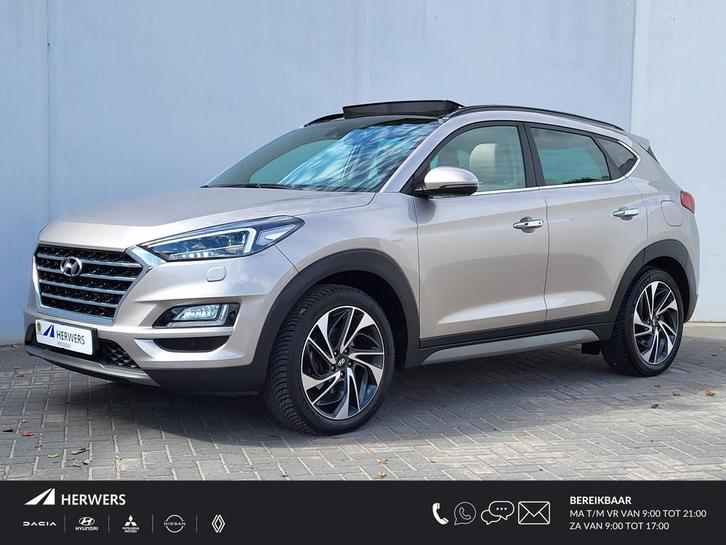 Hyundai Tucson 1.6 T-GDi 4WD AWD Premium DCT-7 Automaat / De, Auto's, Hyundai, Bedrijf, Te koop, Tucson, 360° camera, Adaptive Cruise Control