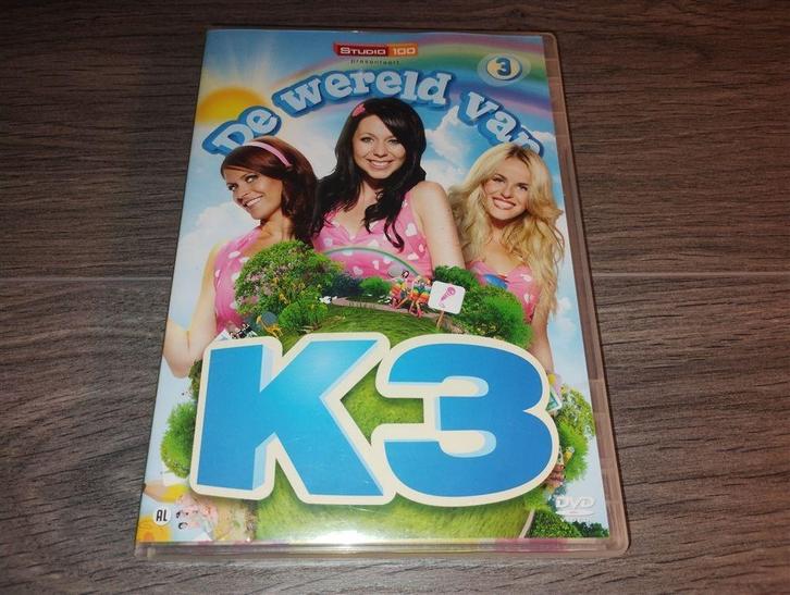 K3 - De Wereld Van K3, Cd's en Dvd's, Dvd's | Kinderen en Jeugd, Zo goed als nieuw, Alle leeftijden, Ophalen of Verzenden