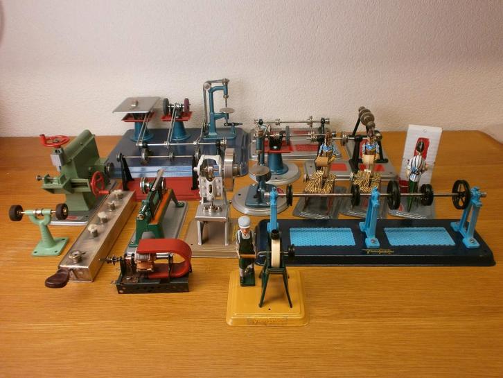 Wilesco Fleischmann en Mamod stoommachine aandrijfmodellen, Hobby en Vrije tijd, Modelbouw | Overige, Zo goed als nieuw, Groter dan 1:32